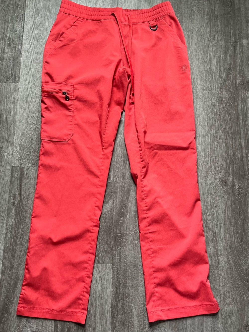 Women’s Petite Small Coral Purple Label by Healing Hands Scrub Bottoms